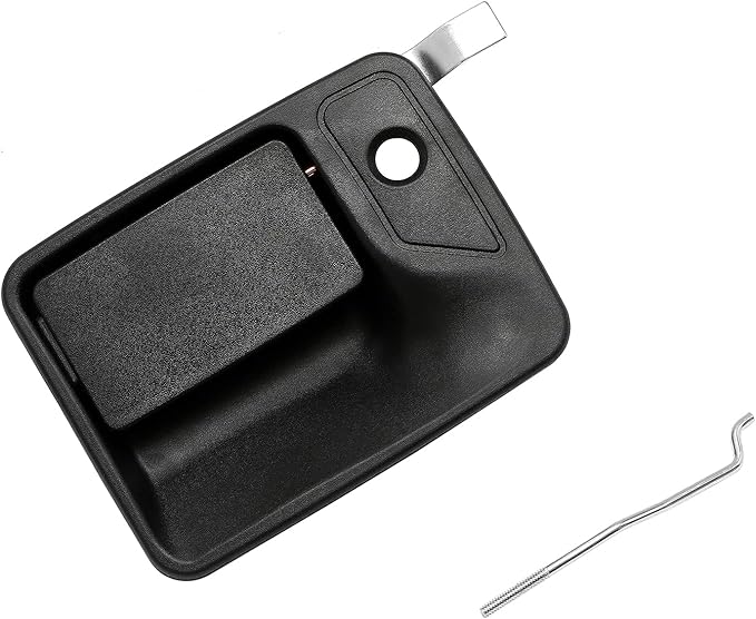 Gledewen Exterior Door Handle, Front Driver Side, Compatible with 1999-2016 Ford F-250F-350F-450F-550 Super DutyFord Excursion  More, Outside Left with Key Hole  Replace 7C3Z-2522405-AA 79306