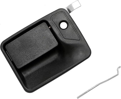 Gledewen Exterior Door Handle, Front Driver Side, Compatible with 1999-2016 Ford F-250F-350F-450F-550 Super DutyFord Excursion  More, Outside Left with Key Hole  Replace 7C3Z-2522405-AA 79306