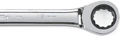 GEARWRENCH 12mm 12 Point Ratcheting Combination Wrench - 9112