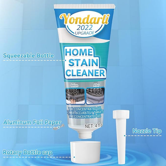 Home Remover Gel, 10 Fl Oz Remover for Washing Machine Refrigerator Strips, Household Front Load Washing Machine Cleaner, Cleaner for Tiles Sealant Bathroom Cleaning Home Sinks Grout Cleaner