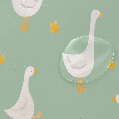 Shower Curtain Goose Bird Bathroom Decor Waterproof Fabric with Hooks 60x72 Inch