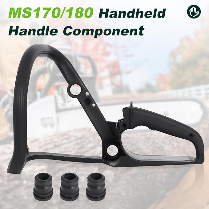 Podoy MS170 Chainsaw Handle Parts Compatible with Stihl MS180 017 018 Parts with Buffer 1130 791 4901 Chainsaw Tune Up Kit