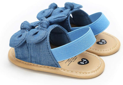 Baby Girls Sandals Summer Shoes Outdoor First Walker Toddler Girls Shoes for Summer