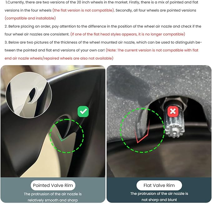 Carbon Fiber Wheel Cover Compatible for Tesla Model Y 2021-2023 20 Inch Induction 21 inch UberTurbine Wheel Protector ABS Hubcap Accessory(Matte Carbon 20 inch)