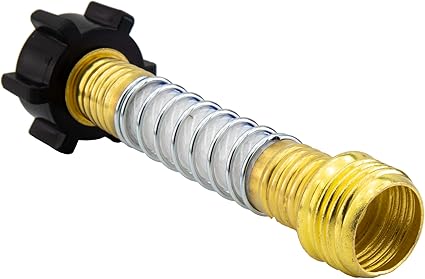 RecPro RV Flexible Kink Free Hose Protector  Garden Hose Extension Adapter  Heavy Duty (1)