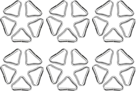 Triangle Ring Buckle,V-Shaped Buckle Trampoline Triangle Ring,Trampoline Replacement Parts,for Trampoline Mat Surface and Jumping Cloth Processing
