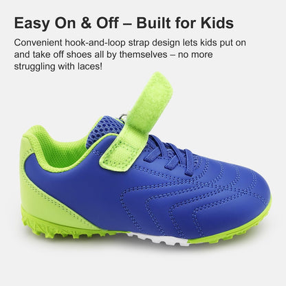 Stelle Baseball Cleats for Girls Boys Softball Shoes Kids Indoor Soccer Turf Shoes Futsal Athletic Cleats for Toddler/Little/Big Kid