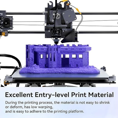 PLA Filament 1.75mm,Silver PLA 3D Printer Filament 1kg Spool (2.2lbs),3D Printing Filament Dimensional Accuracy +/-0.03mm,Compatible with Most FDM Printers