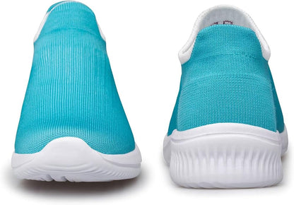 vibdiv Pull-on Shoes Women Sneakers Casual Lightweight Walking Jogging Yoga Indoor Outdoor Travel