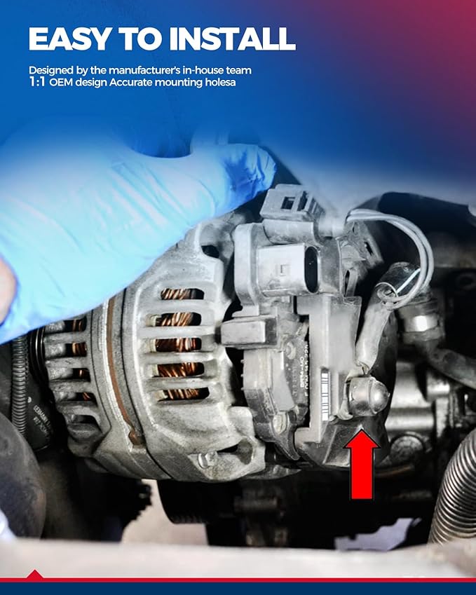 KAX Alternator 13900N for 2001-2002 Pathfinder; QX4 Compatible with 13900N,13900