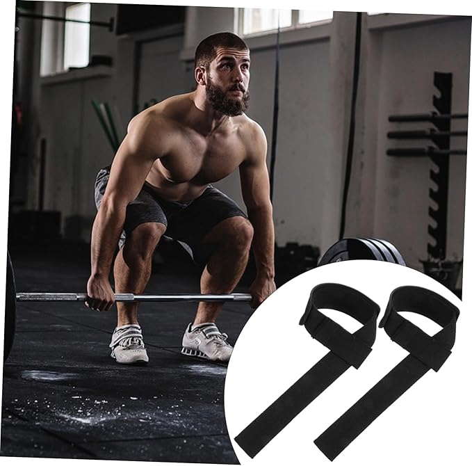 2pcs Lifting Wrist Straps Weightlifting Deadlift Powerlifting Non Thickened Fitness Wrist Protector