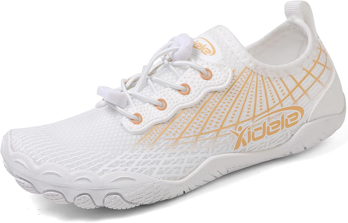 ITLXJR Water Shoes for Men and Women, Barefoot Aqua Socks, Wide Fit Beach Swimming Pool Shoes, Anti-Slip Outdoor Walking Hiking Kayaking Diving Surfing.