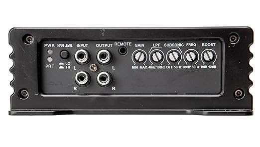 Harmony Audio HA-A400.1 Car Stereo Class D Amp Mono 800 Watt Subwoofer Amplifier - 1 Ohm Stable - Includes Bass Remote
