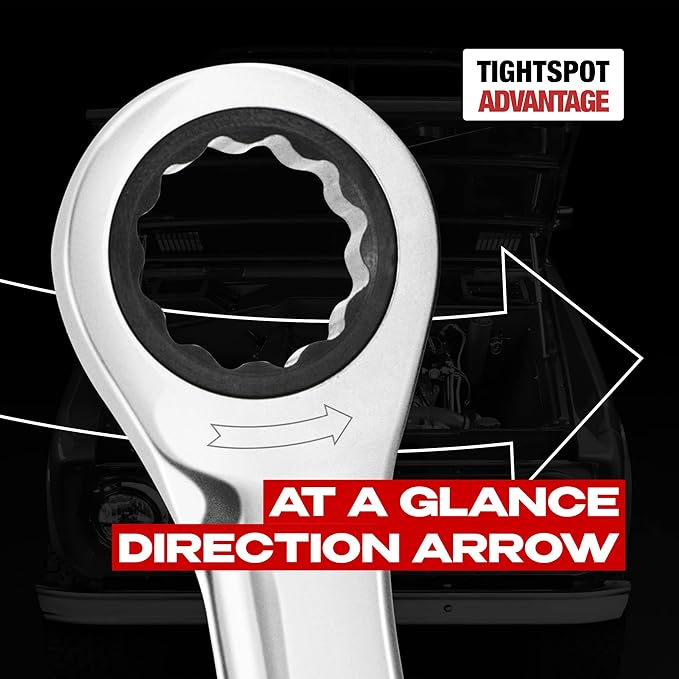 Jaeger 6 mm Ratchet Wrench with 8 Ratcheting Precision and Hardened, Polished Steel for Projects with Metric Tight Spaces