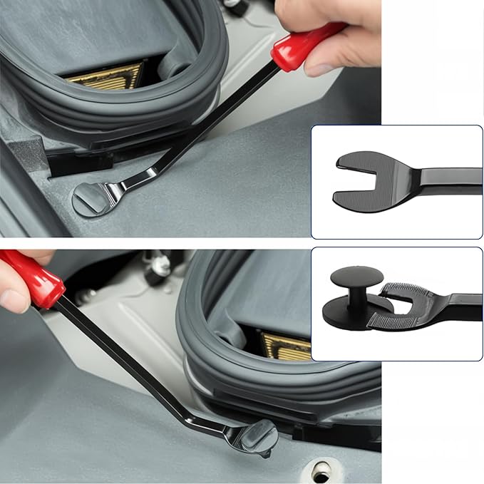Car Clips Fastener Remover Tool - Door Panel Removal Tool Automotive Clip Puller Kit, Remove Rivet Fasteners Plier Push Pin Upholstery Repair Pry Tools