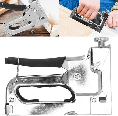 Manual Nail Guns Fast Nailing Heavy Duty Staple Gun for Furniture Leather Wooden Cases