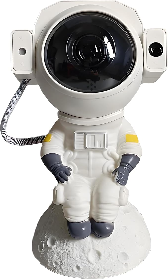 Lancoon Astronaut Star Projector Lamp with Wireless Music Galaxy Projection Light for Kids Bedroom Decor Remote Control Night Light Gift for Boy Girl Christmas Birthday