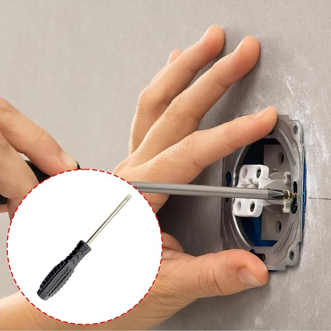 Multipurpose Alloy Steel Screwdriver Set for Furniture and Automotive Home Professional Use with Ergonomic Handle Design