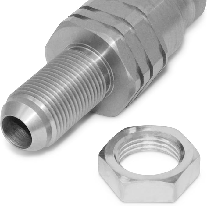 Summit Hydraulics Flat Face Hydraulic Quick Connect Coupler, 10 JIC Bulkhead Skid Steer Mount