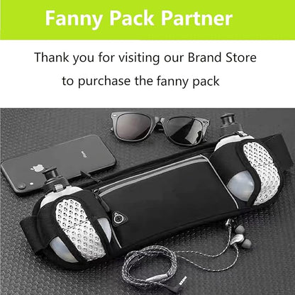 2 x 10 ounce BPA-free water bottles for running hydration belt, fuel belt, replacement bottle set for marathon, hiking, cycling, hiking and