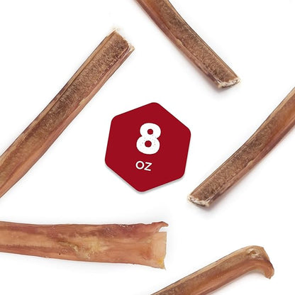 Best Bully Sticks 4 Inch Bully Sticks - 8 oz (Pack of 1) - 100 Natural Grass-Fed, Grain and Rawhide Free, Ideal for Small or Young Canines