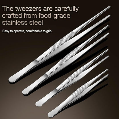 Aniso Long Tweezers, Stainless Steel, 10 inches
