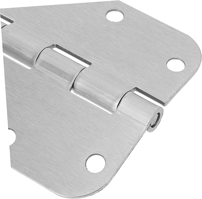 Sleek Door Hinge for Home Metal Door Hardware Elegant Replacement for Cabinets Windows Matte Finish Smooth Edges for Easy Installation