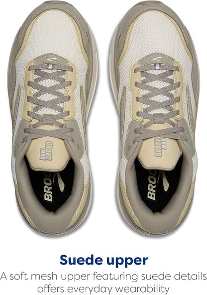 Brooks Men’s Ghost Max Suede/Leather Neutral Running & Walking Shoe