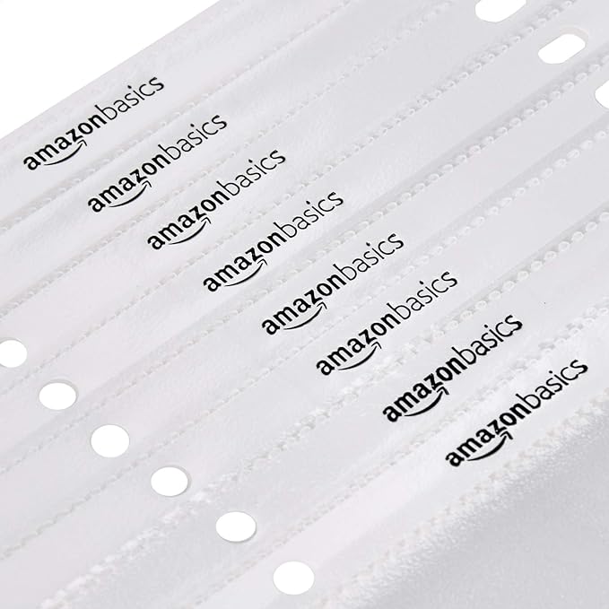 Basics Sheet Protector, Non-Glare, 100-Pack, 8.5 x 11, Clear