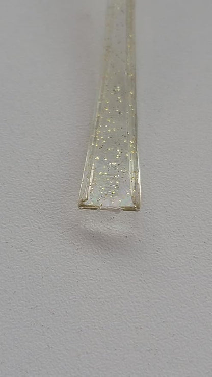 Gold Glitter Premium Quality Mini Forks, 20 Count