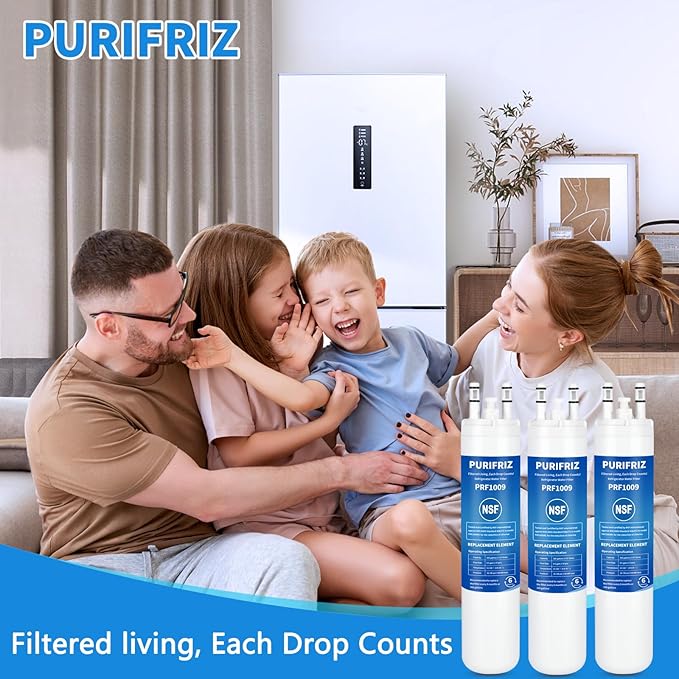 Refrigerator Water Filter Compatible with Kenmore 9999, 469999, 46-9999, A0094E28261 Water and Ice, NSF Certified, 6 Month / 300 Gallon, 3 Pack