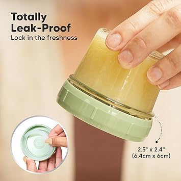 KeaBabies 12pk 4oz Glass Baby Food Containers - Leak-Proof, Microwavable Small Baby Glass Jars with Lids, Baby Food Storage Containers, Baby Snack Containers, BPA-Free Baby Food Jars (Nord)