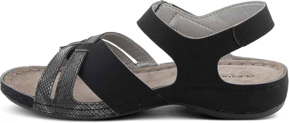 Flexus Women's ALVINA Active Quarter Strap Sandal