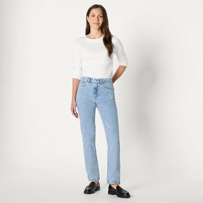 Women's High-Rise Straight Leg Jean