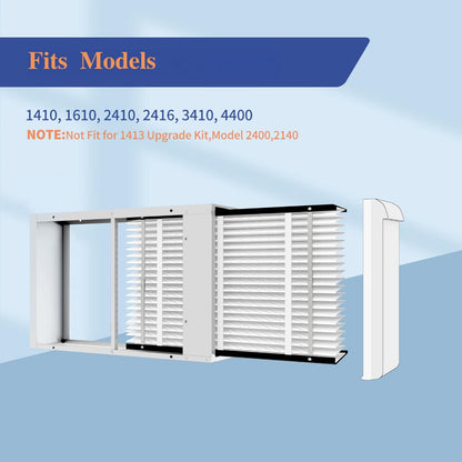 1 Pack 410 Replacement Filter,MERV11,16x25x4,Compatible with AprilAire 410 Whole House Air Purifiers Models,1410,1610,2410,2416,3410,4400, HVAC Furnace Filter Replacement,Actual Size:16"x28"x4"