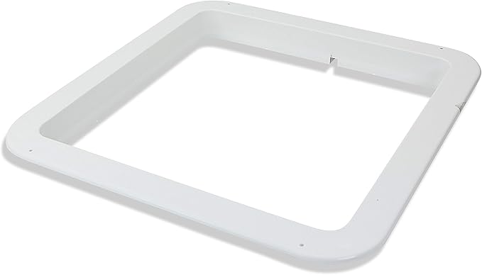 14" RV trailer Roof vent complete 12 volt FAN w/white lid and interior garnish