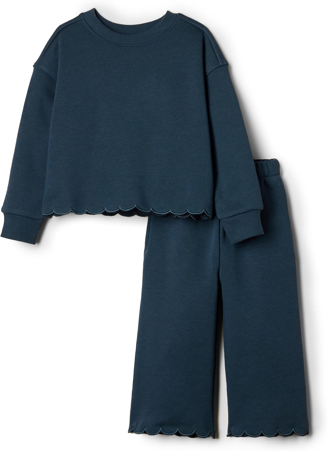 Essentials x Sofia Grainge Toddlers and Baby Girls' French Terry Sweatshirt Pant and Top Set