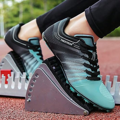 Track and Field Shoes Men Women Kids Spikes Sneakers Track Race Jumping Sneakers Girls Professional Running Nail Spikes Shoes Boys