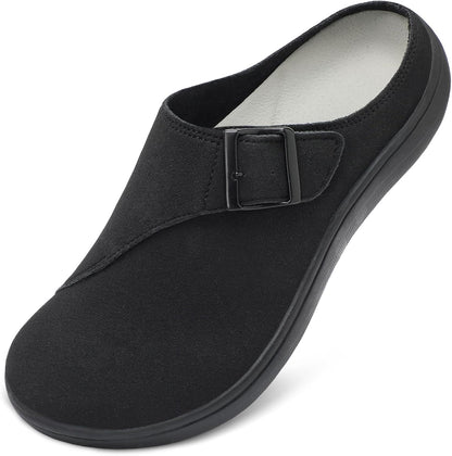 Womens Wide Clogs Adjustable Diabetic Mules Slip on Clog Slippers for Swollen Edema Feet Wide Width Mules Potato Shoes