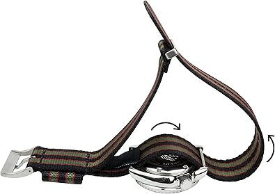 BARTON Elite NATO Style Watch Strap - 18mm, 20mm, 22mm or 24mm - Seat Belt Nylon Watch Bands