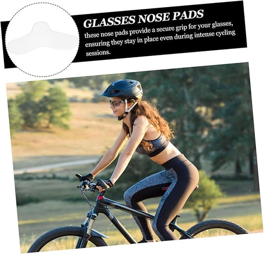 HANABASS Nose Bridge Pad for Glasses 4 Pack Soft Nose Pads Adhesive for Glasses Comfort