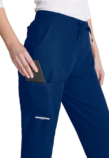 BARCO Skechers Vitality Charge Scrub Pant for Women - Mid-Rise Medical Pant, 4-Way Stretch Women's Scrub Pant