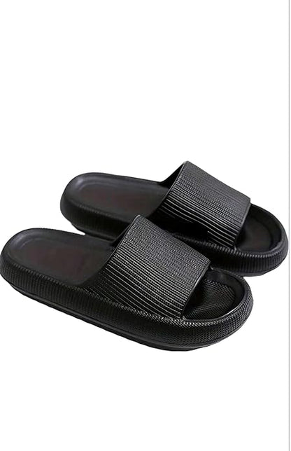 Women's Cushioned Non-Slip Slides Single Band Style
