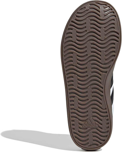 adidas Kids' VL Court 3.0 Elastic Lace & Strap Shoe