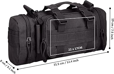 G4Free Fanny Deployment Tactical Waist Pack - Small Sling Pack Hand Carry Handlebar Bag