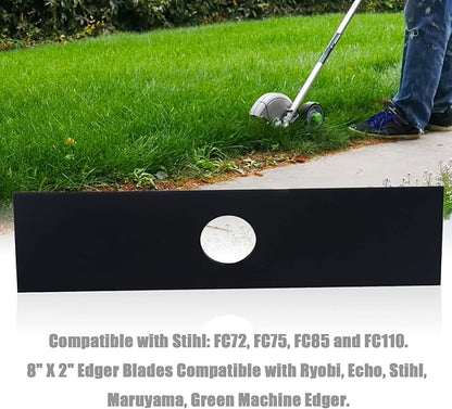 5 Pack 613223 Edger Blades Compatible with Ryobi, Echo, Stihl, Maruyama, Green Machine Edger, Replace 720-237-001, 4133-713-4101, 216062, 237001-1 Inch Center Hole