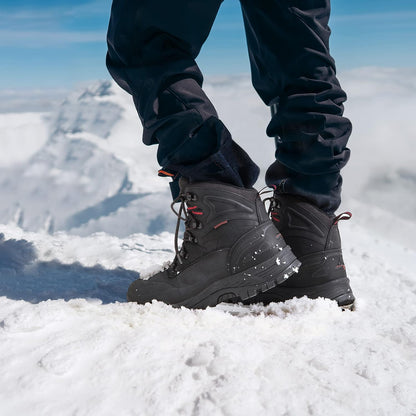 Size 11, NORTIV 8 Men's Insulated Waterproof Construction Hiking Winter Snow Boots.