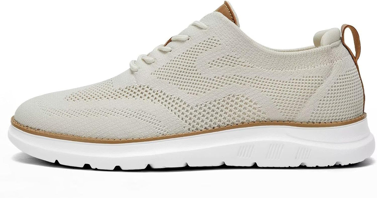Mens Casual Dress Oxfords Shoes Fashion Mesh Work Business Walking Sneakers Comfortable Lightweight Soft Sole