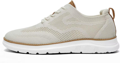 Mens Casual Dress Oxfords Shoes Fashion Mesh Work Business Walking Sneakers Comfortable Lightweight Soft Sole