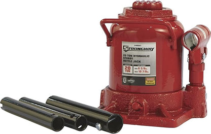 Strongway 20-Ton Hydraulic Stubby Bottle Jack
